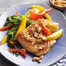 Remove the fish from the pan and flake with a fork, mixing in the salsa mixture. 45 Best Healthy Fish Seafood Recipes Ideas Seafood Recipes Recipes Healthy