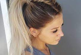 Entre le court et le long, les cheveux mi longs sont souvent difficiles à coiffer. Coiffure Avec Tresse Cheveux Mi Long Coiffure Simple Et Facile Pctr Up