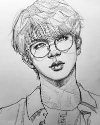 bts aski tepki kpop drawings bts drawings art