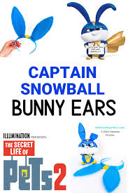 You can use this image for backgrounds on computer with high quality resoluti. Diy Captain Snowball Bunny Ears Secret Life Of Pets Diy Pet Costumes Halloween Costumes For Teens