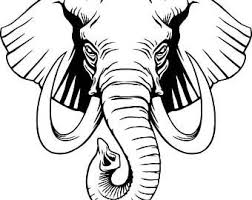 Download 340x270 Elephant Trunk Svg Etsy Elephant Drawing Elephant Elephant Stencil