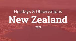 Home printable calendar 2021 calendar with week numbers printable. Holidays And Observances In New Zealand In 2021