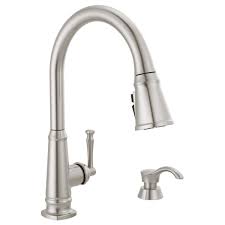 single handle pulldown kitchen faucet