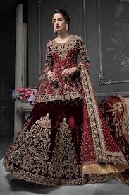 Pakistani Designer Bridal Dresses Maria B Brides 2021 2022 Collection Red Bridal Dress Bridal Dresses Pakistan Indian Bridal Dress