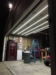 Single Track Garage Door Lighting System Garage Door Lighting