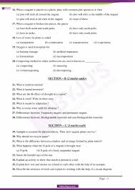 Cbse Sample Paper Class 6 Science Set 1 Download Pdf