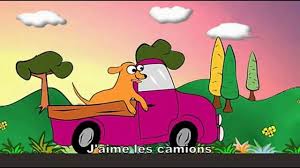 French Colors Couleurs J Aime Les Voitures Alain Le Lait Car Truck Youtube French Colors French Kids Teaching French