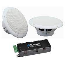If your existing hole is that size (or smaller) the sonos speakers will fit but may require a small amount of drywall to be removed (if the hole is smaller than 8 1/4). Kitchen Or Bathroom Bluetooth Ceiling Speaker System Digitalis Direct The Av And Hi Fi Specialists