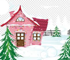 ✓ free for commercial use ✓ high quality images. House Cartoon Graphy Illustration Ice And Snow World Cabin Winter Houses Christmas Decoration Png Pngwing
