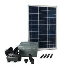 Crée un magnifique jet d'eau de 45 cm sans électricité ! Pompe Solaire Batterie Solarmax 1000 Jardiland