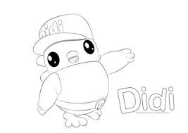 Didi friends didi and friends free wallpaper. Didi And Friends Coloring Pages Coloring Walls