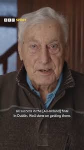 Rugby legend Willie John McBride has sent his best wishes to Moneyglass  trailblazers, St Erngat’s, ahead of their All-Ireland final! #BBCGAA 🏐  #BBCRugby 🏉
