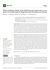 PDF) Niche and Range Shifts of the Fall Webworm (Hyphantria cunea Dury) in  Europe Imply Its Huge Invasion Potential in the Future