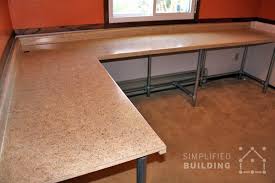 Kitchen with pass through niche countertop. 17 Diy Corner Desk Ideas To Build For Small Office Spaces Simplified Building