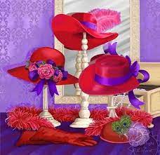 Pin By Connie Mancuso On Red Hatters Red Hat Party Red Hat Ladies Red Hat Society