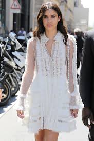 Paris fashion week spring/summer 2018. Sara Sampaio At Paris Fashion Week Haute Couture Fall Winter 2017 2018 In Paris 07 05 2017 Celebmafia