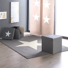 Teppich Stern 140x200 Grau Teppich Kinder Zimmer Hochbetten Kinderzimmer