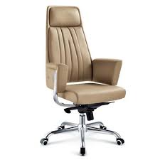China Supplier Promotional Luxury Fancy Office Chairs High Back Leather Boss Office Chair Wit Brown Leather Office Chair Leather Office Chair Chic Office Chair