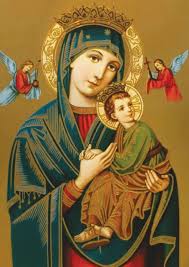 Nuestra Senora Del Perpetuo Socorro Virgen Del Perpetuo Socorro Figuras Religiosas Imagenes De La Virgen