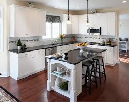 black laminate countertops with