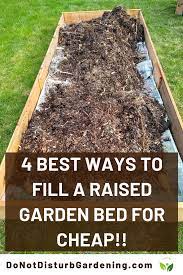 Maybe you would like to learn more about one of these? 4 Best Ways To Fill A Raised Garden Bed For Cheap Do Not Disturb Gardening Raised Garden Beds Diy Vegetables Vegetable Garden Raised Beds Raised Garden