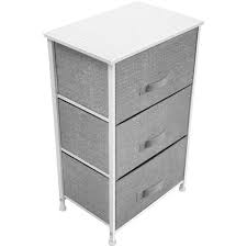 Sorbus 3 Drawers Chest Dresser White Walmart Com Walmart Com