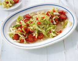 Spitzkohl Paprika Salat Rezept Paprika Salat Lebensmittel Essen Salat