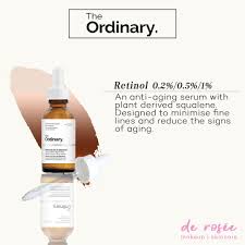 The other three products in the ordinary's retinoid range contain retinol. The Ordinary Retinol 0 5 In Squalane Lazada Ph