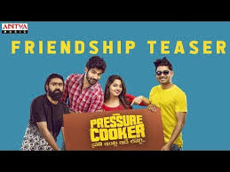 The basic theme picked for the movie is a very outdated one. Pressure Cooker Friendship Day Telugu Teaser