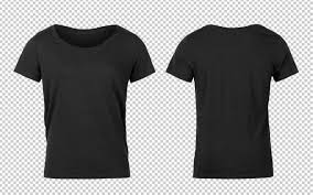 Black Woman T Shirts Front And Back Mockup In 2020 T Shirts For Women T Shirt Womens Shirts