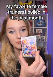 What Is The Rare Female Pokemon Trainer Card