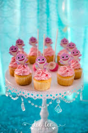 2nd Birthday Baby Shark Buttercream Cake Baby Shark Birthday Party Kara S Party Ideas 2nd Birthday Party For Girl Shark Theme Birthday Shark Birthday Cakes