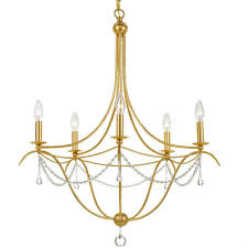 The heavenly life of the angels and saints is often identified as the contemplation of divine glory. Metro 5 Light Antique Gold Chandelier 2klvu Illuminations Of The Triad