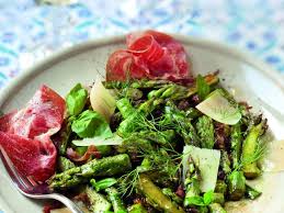 Poelee D Asperges Vertes Et Coppa Recette Asperge Verte Recettes De Cuisine Recette
