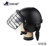Military Anti Riot Control Helmet AH1062 with metal grid