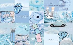 Pastel Aesthetic Wallpapers Blue Laptop Novocom Top