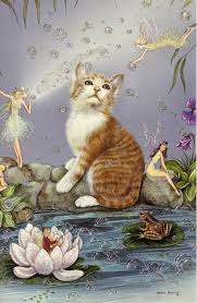 Jean Henry Pond Fairies And Cat Fairy Artwork Fairy Art Pixies Fairies