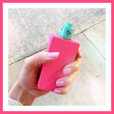 Looking for the best box mods and vape mods of 2021? Custom Pink Series Box Mod And Tiffany Blue Tugboat Slam Cap Pink Vape Mod Vape Accessories Vape Mods