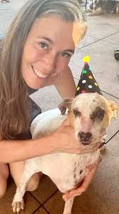 Good boy Frodo enjoyed celebrating my 50th birthday at the shelter three  weeks ago!! He was front and center looking for snacks, playing with the  kids, chasing the piñata and giving up some love all ...