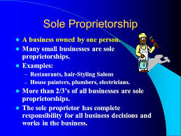 There is complete autonomy over every aspect of the business and 100% of the profit is retained by the owner and only taxed once. Introduction To Business Chapter Six Ppt Download