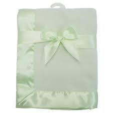 American Baby Company Fleece Blanket With Satin Trim 2 Inches Celery Walmart Com