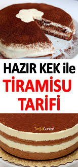 Hazir Kekten Yapilan Muthis Tiramisu Tarifi Tatli Tatli Tarifleri Muzlu Tatli