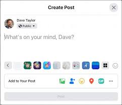 The platform compresses the images to upload them, so it's essential to use the correct size. How Do I Post Facebook Updates With My Avatar In The Background Ask Dave Taylor