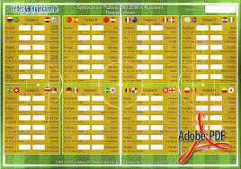 Den spielplan mit ergebnissen, wo sie die spiele sehen können und weitere infos januar 2021 in ägypten statt. Wm Spielplan Zum Download Und Ausdrucken Als Pdf Fifa Wm 2018
