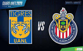 Second half ends, tigres 2, guadalajara 1. Tigres Vs Chivas Guardianes 2020 1 3 Goles Y Resumen