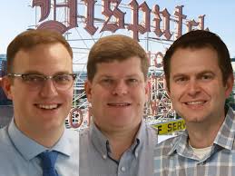 Text Ohio State writers Adam Jardy, Bill Rabinowitz and Joey Kaufman