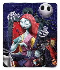 Maybe you would like to learn more about one of these? Disney Nightmare Before Christmas Jack Sally Silk Touch Throw Blanket Ebay