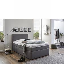 Sieh dich in ruhe um und entdecke das passende bettgestell für dein zuhause. Boxspringset Bx 1680 Grau 120x200 Boxspringbett Hotelbett Bett Inkl Topper Boxspringbett Betten Schlafen Mobel Jahnichen Center Gmbh