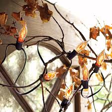 Gives the appearance of sourceless candle flames and adds a chilling effect to halloween parties. Flicker Flame String Lights