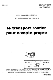 Salaire, études, formation, rôle, description du poste chauffeur de taxi, les qualités et compétences requises pour travailler en tant que chauffeur de taxi. Le Transport Routier Pour Compte Propre Temis